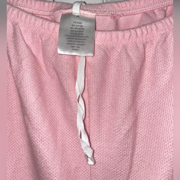Earth Angels 2 Piece Pink Pajama Set. Size 3X. NWT - Picture 5 of 6